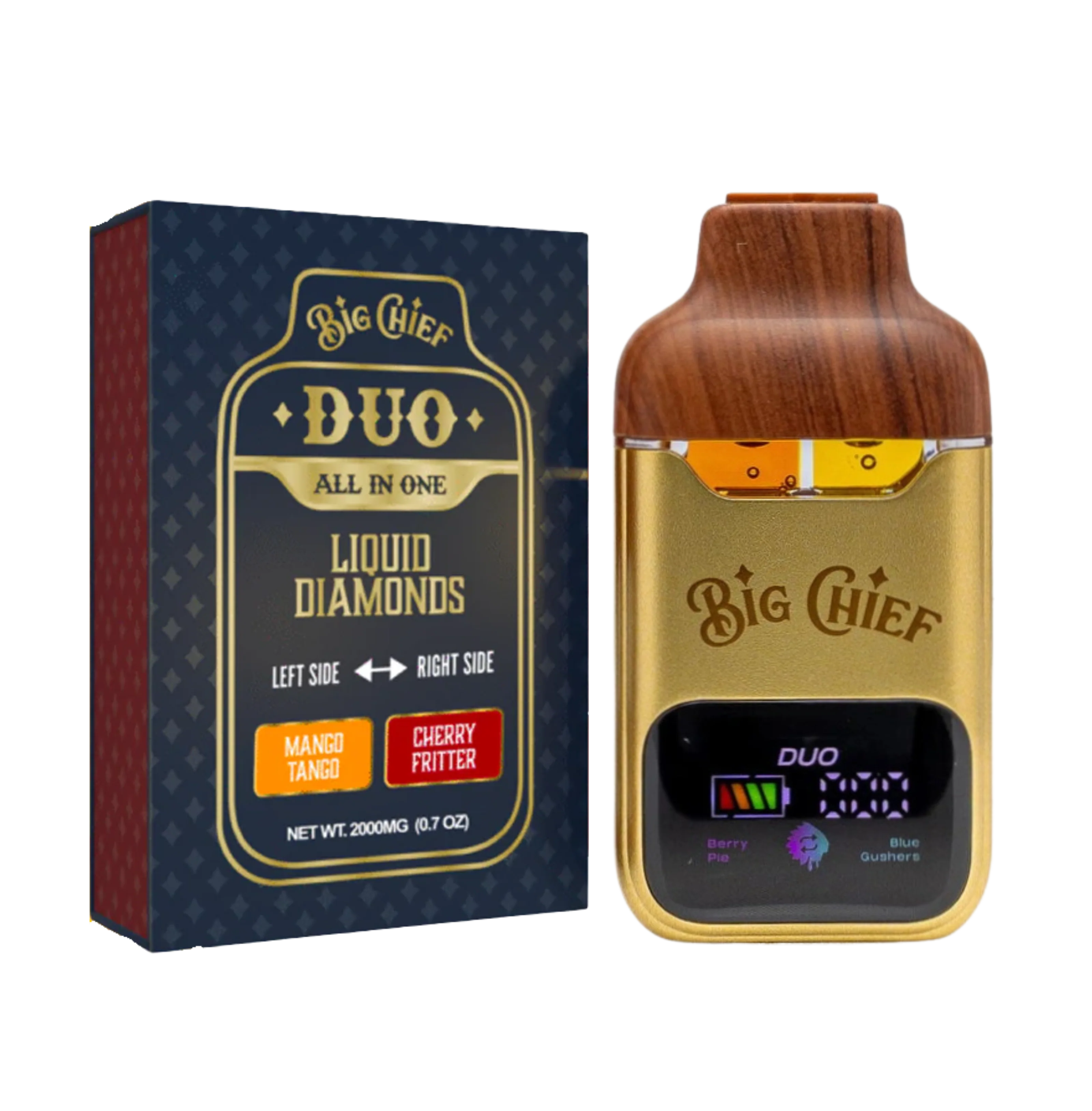 Big Chief Duo 2g - Doble sabor