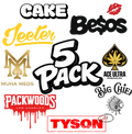 5 Wax Pack- Sabores y marcas a lazar!